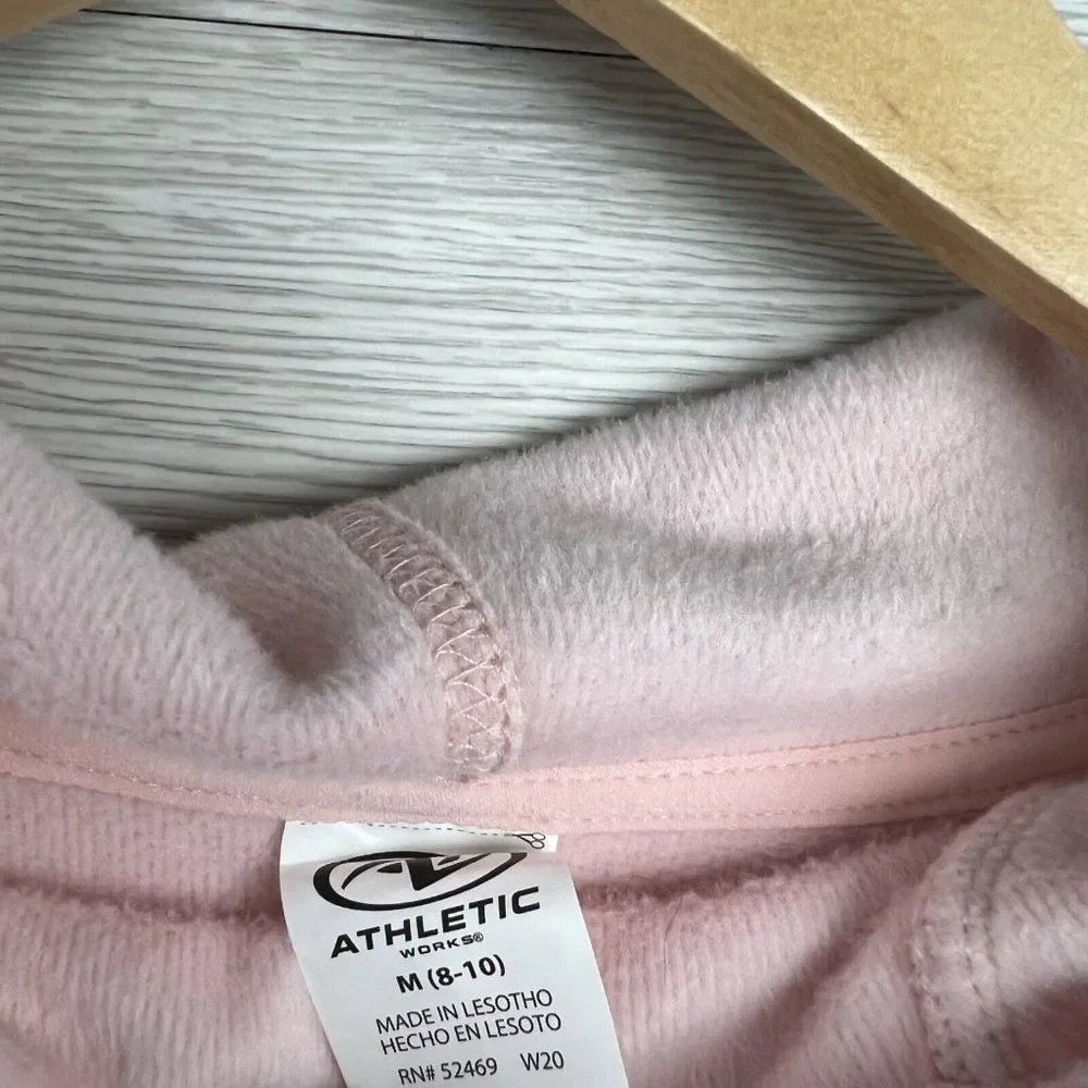 NWOT Athletic Works Customized “Philip” Pink Baby Yoda Hoodie Sweatshirt Men's_5